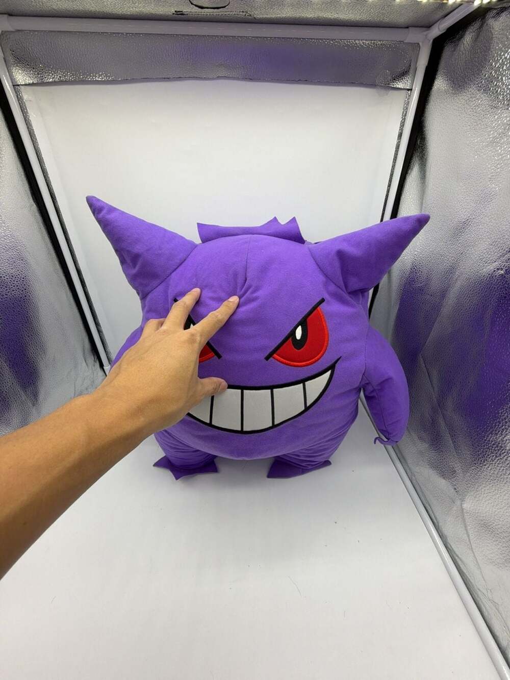 Pokemon Gengar Large Plush Toy Factory - Picture 2 of 9